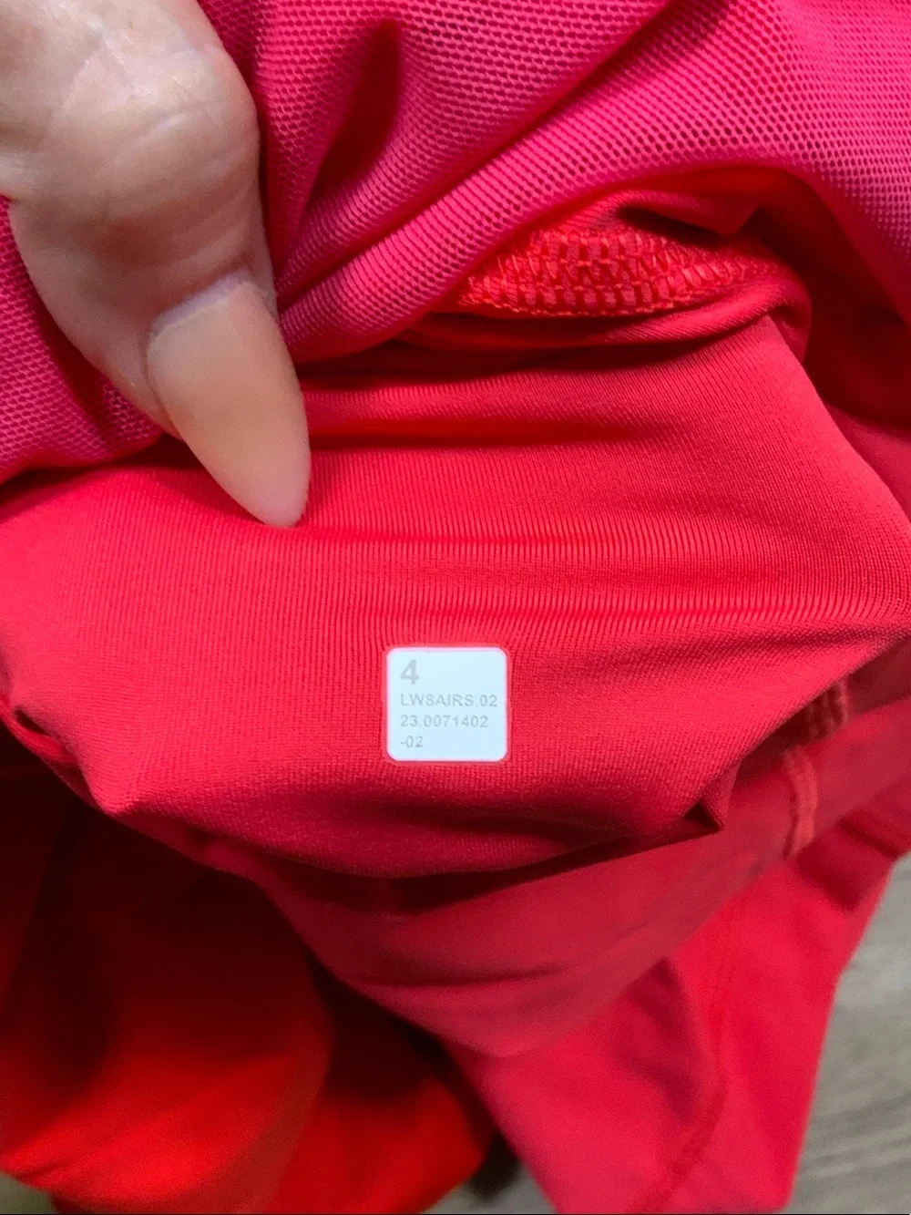 lululemon Asymmetrical HR Tennis Skirt w/ Built In Shorts